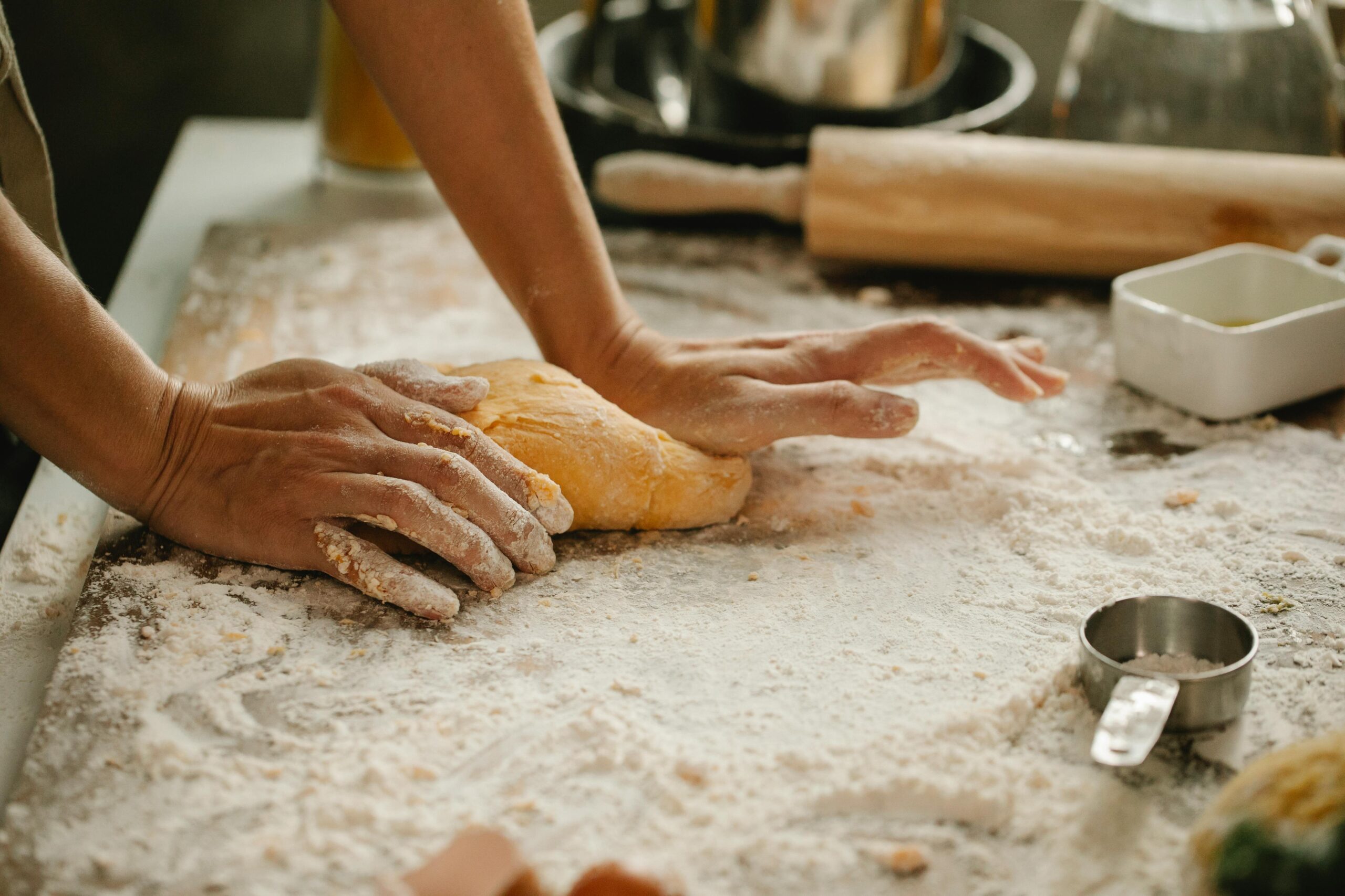 Puddingbrezel selber backen - Backanleitung und Vorgehensweise