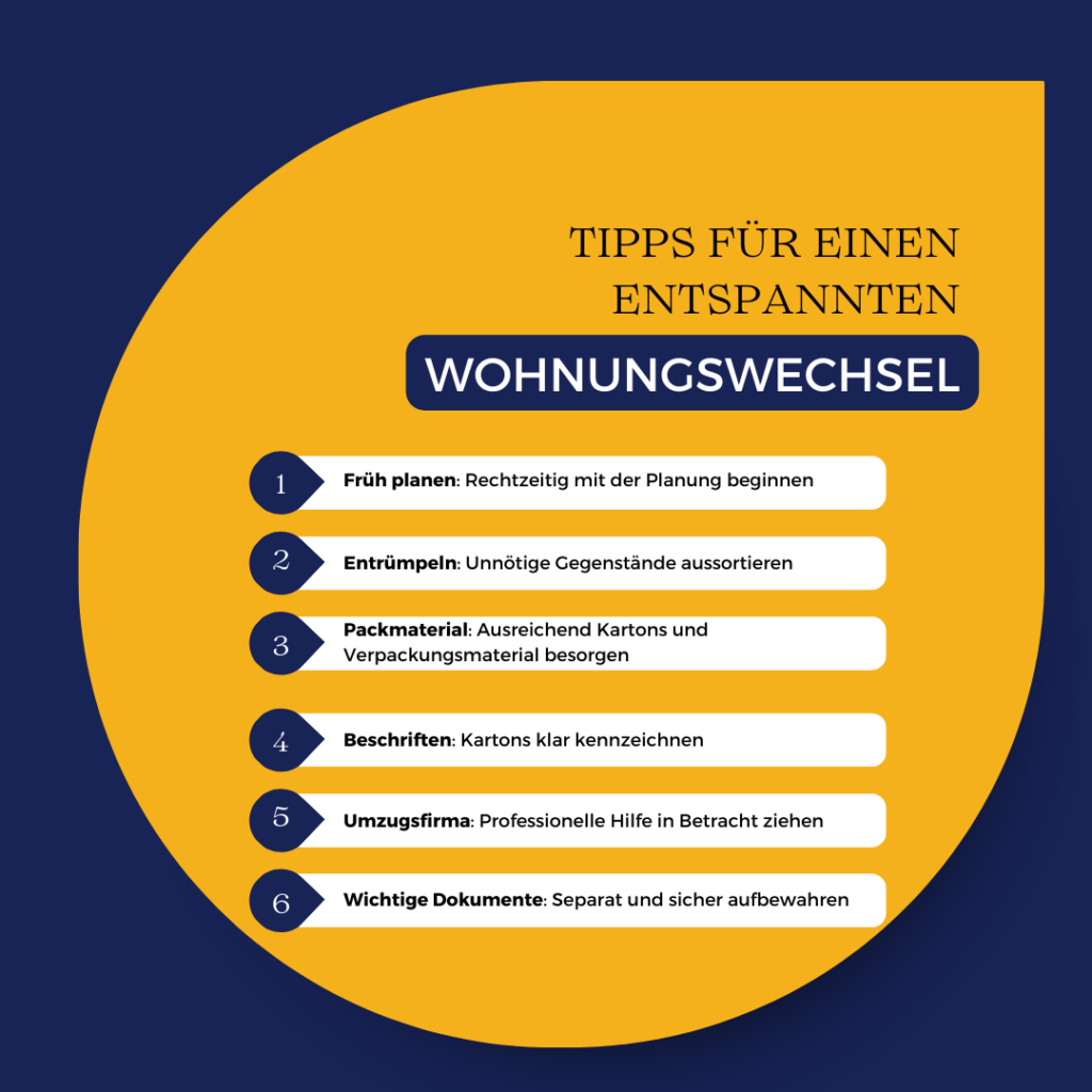 Umziehen: Tipps für einen entspannten Wohnungswechsel 2 umzugtipps