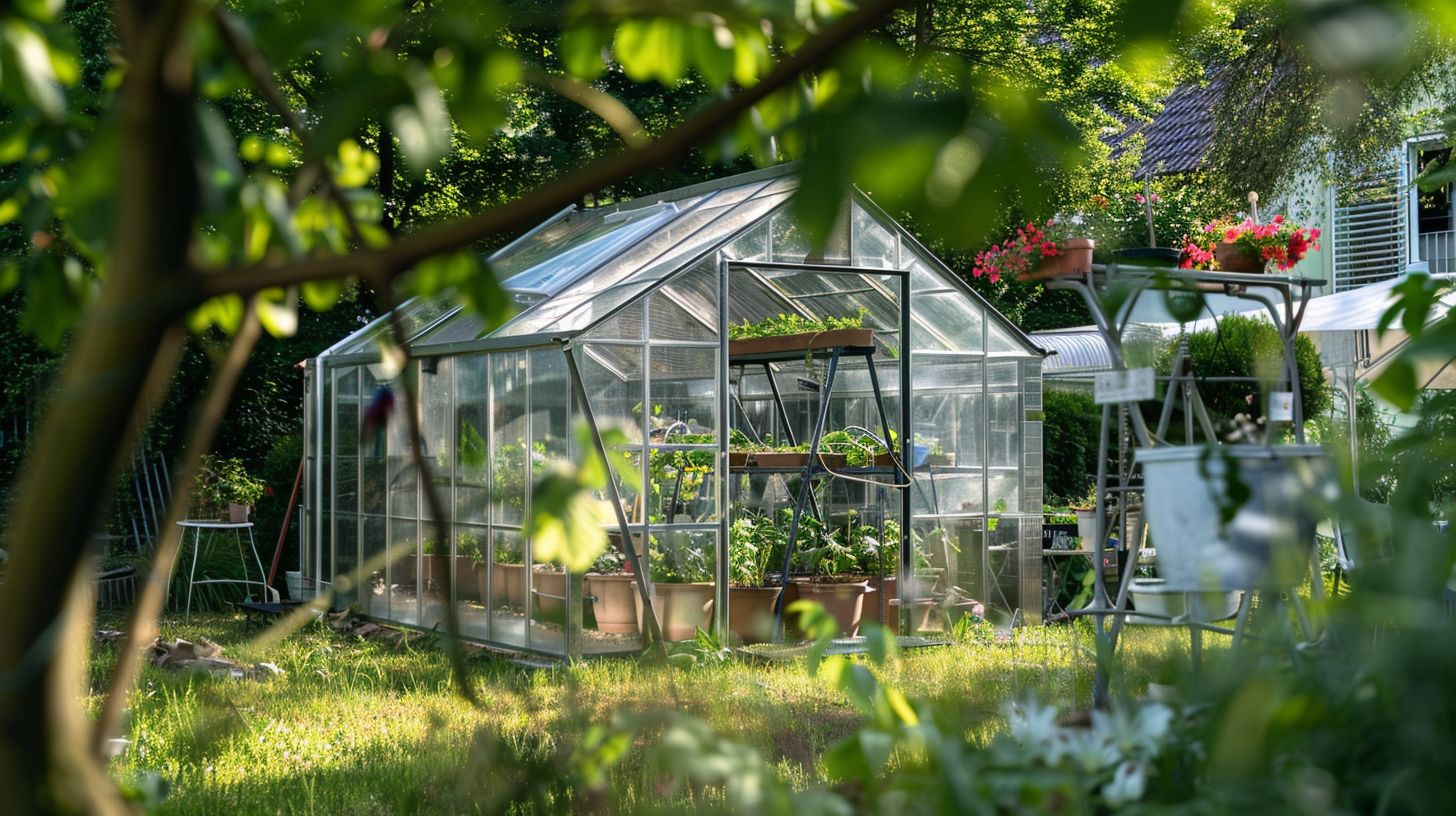 Wie funktioniert ein Gewächshaus und wie wird es warm