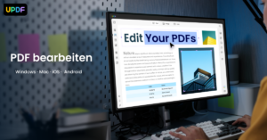 Anleitung zum Bearbeiten von PDF mit dem UPDF PDF-Editor