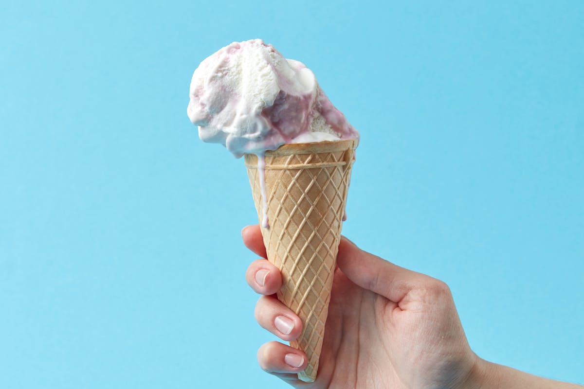 Eis schmilzt zu schnell beim Servieren